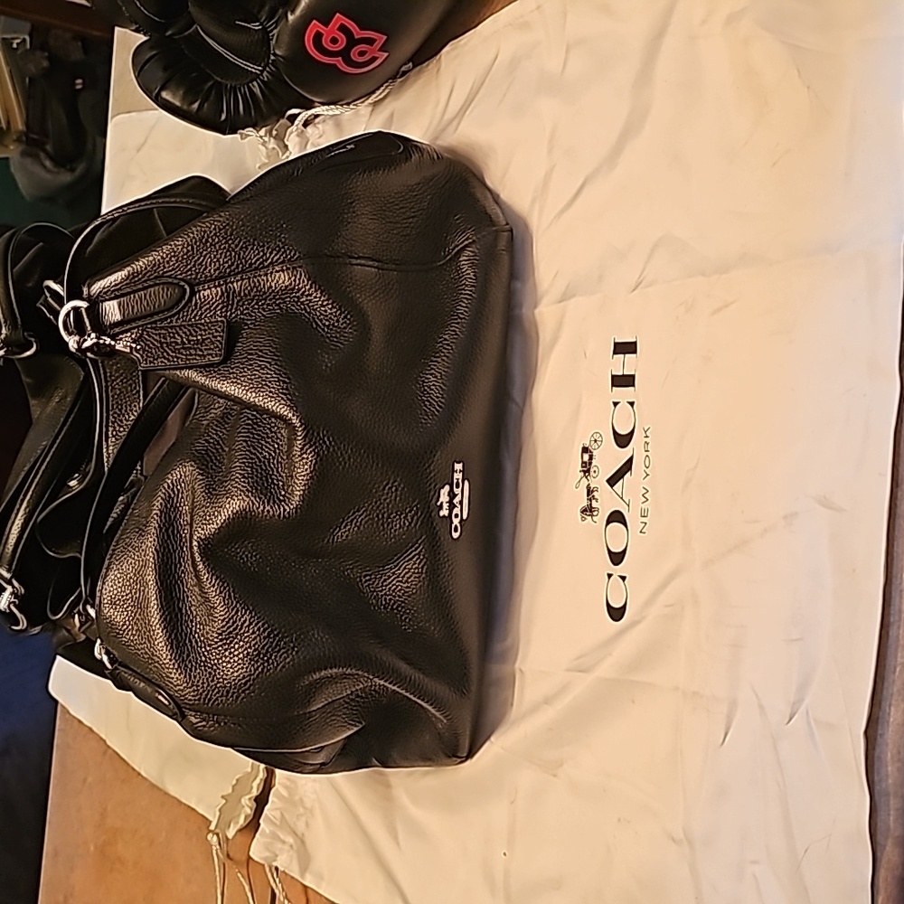 Leather Coach Purse